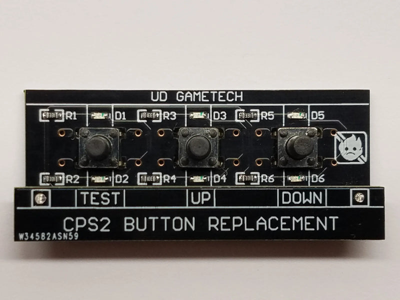 Undamned CPS2 Button Replacement by UD Game Tech UD Game Tech