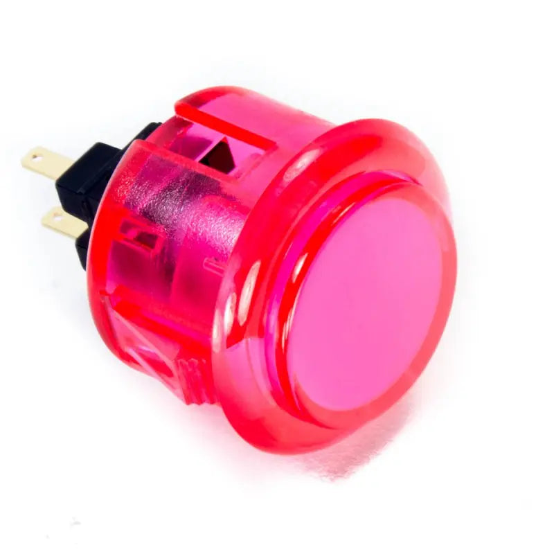 Jyuee Ang G102CL-PC 30 mm Snap-in Button - Clear Pink Jyuee Ang