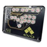 Mpress fightstick controller being repaired at Paradise Arcade Shop