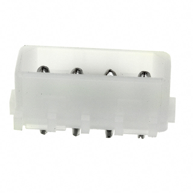 Molex-Style 4-Pin Connector (1x4) Male Receptacle – 5.08mm Pitch