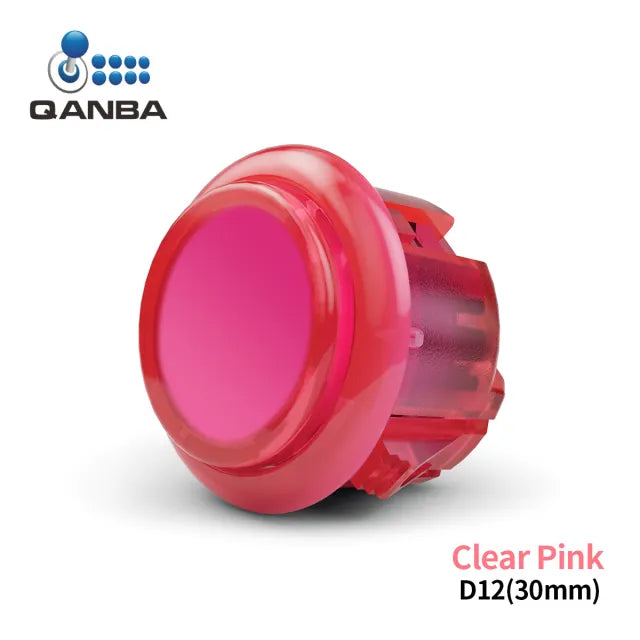 QANBA Gravity KS Silent 30mm Snap in Buttons - Clear