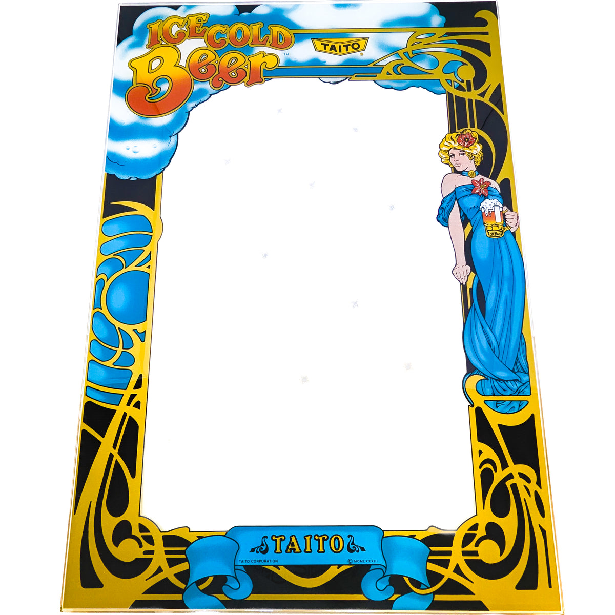 Exclusive Licensed Official Taito Ice Cold Beer Glass