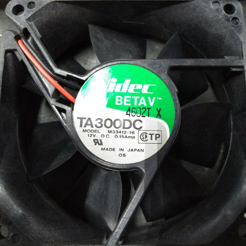 Nidec M33412 12V Computer Case Fan 80mm 2-Wire w/ Plug NO RGB