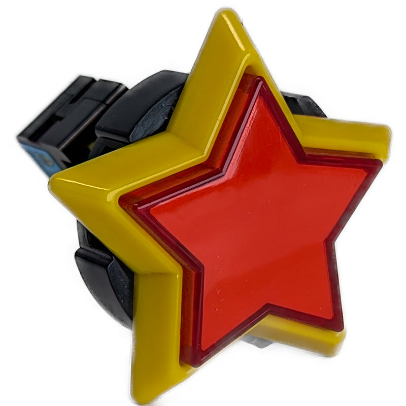 Sanwa OBSA Star Button - Red