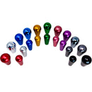 Paradise Glossy Chrome Aluminum Bat Top with 6 mm Threading