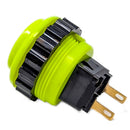 Seimitsu PS-14-DN 24 mm Screw-in Button - Keikou Yellow