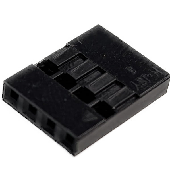 4-Pin DuPont/Mini-PV/M20 Style Receptacle Connector - 0.100" Pitch