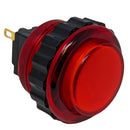 Seimitsu PS-14-DNK 24 mm Screw-in Button - Clear Red Seimitsu
