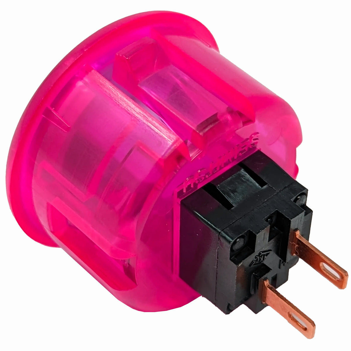 Seimitsu PS-14-K 30 mm Snap-in Button - Clear Pink Seimitsu PS-14-K 30 mm Snap-in Button - Clear Pink