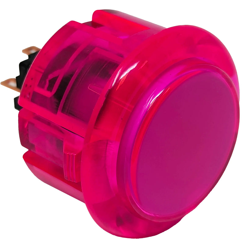 Seimitsu PS-14-K 30 mm Snap-in Button - Clear Pink