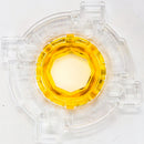 Yellow Sanwa GTX-Y octagonal restrictor gate front view