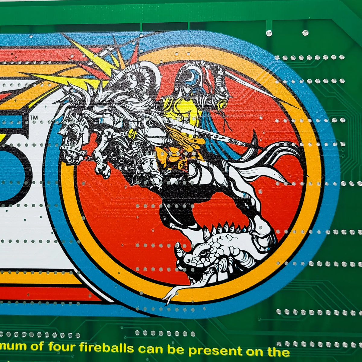 Atari Warlords Reproduction PCB Rev D Licensed | Paradise Arcade