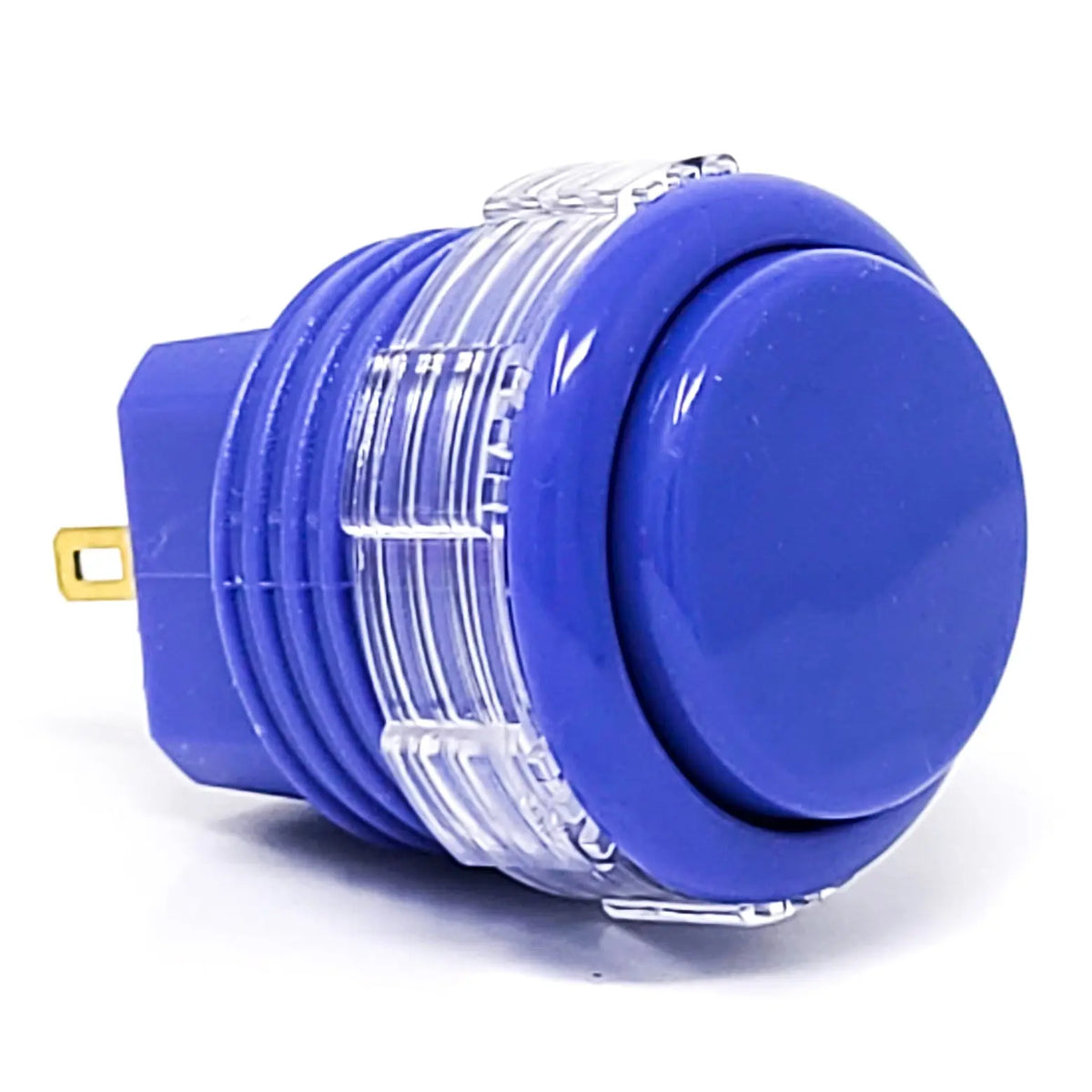 Samducksa SDB-202-24 24mm Blue Violet Pushbutton | Paradise Arcade