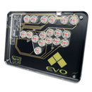 EVO Custom MPress Fighting Case - BLUE PCB + Silver Trace($25 off) Paradise Arcade