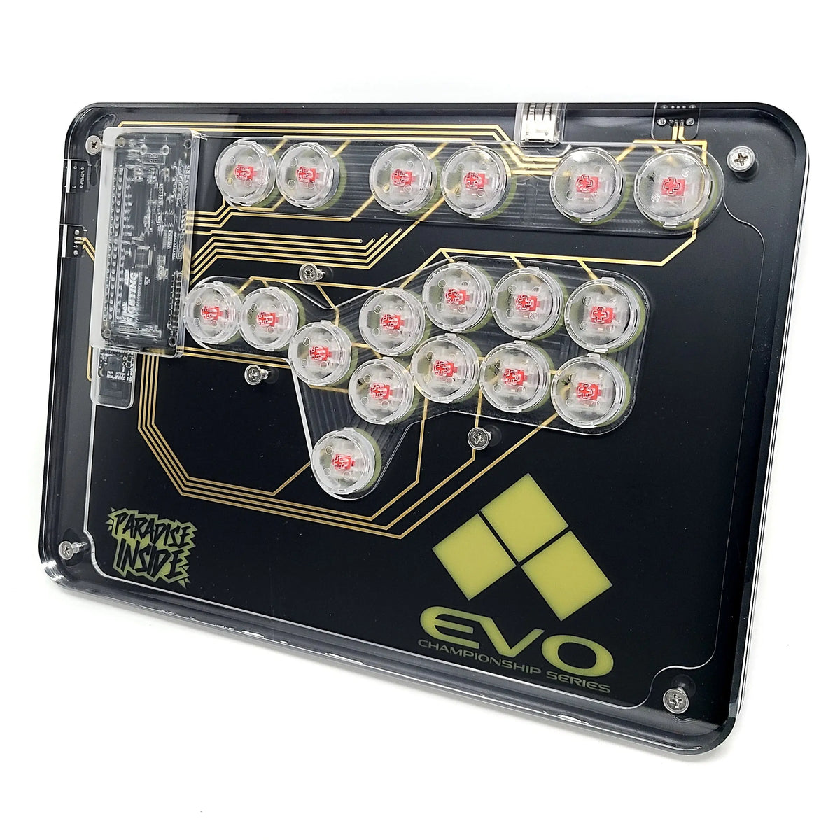 MPress EVO Fighting Case Custom Edition Black PCB | Paradise Arcade