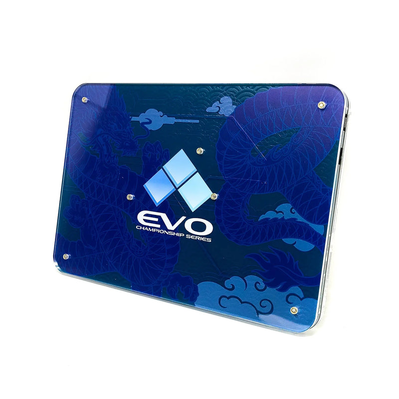 EVO Custom MPress Fighting Case - BLUE PCB + Silver Trace($25 off)