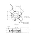 3" DIAMETER HAPP TRACKBALL WITH HARNESS SuzoHapp