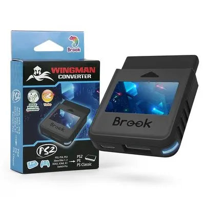 Brook Wingman PS2 Converter for PS2 and PS1 Brook