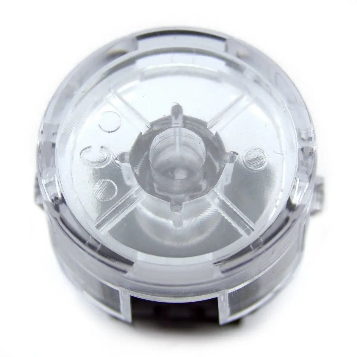 SAMDUCKSA SDB-202C Silent 30mm Pushbutton Clear Blue | Paradise Arcade