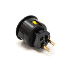 Seimitsu PS-14-D 24 mm Snap-in Button - Black & Yellow Seimitsu