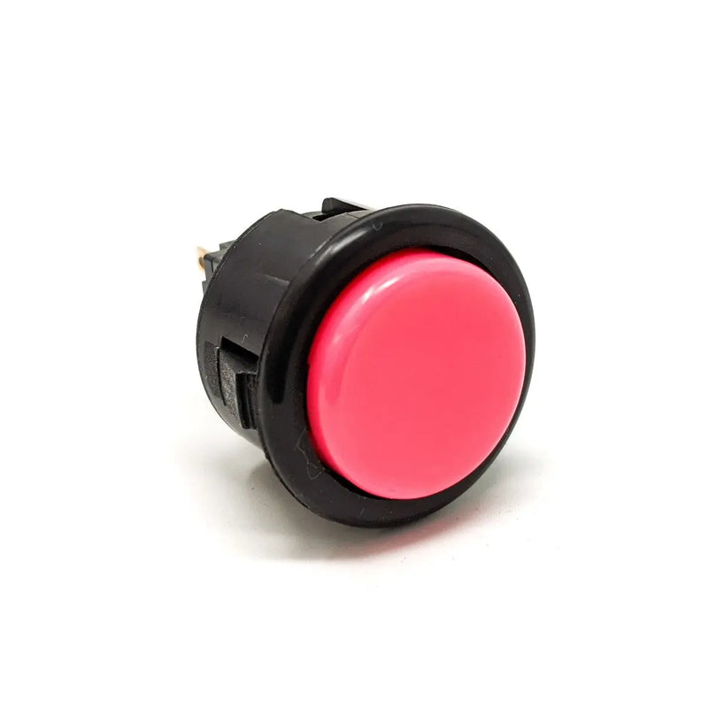 Seimitsu PS-14-D 24 mm Snap-in Button - Black & Pink
