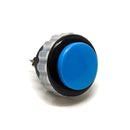 Seimitsu PS-14-DN 24 mm Screw-in Button - Black & Blue Seimitsu