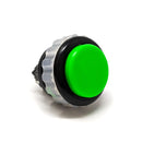 Seimitsu PS-14-DN 24 mm Screw-in Button - Black & Green Seimitsu