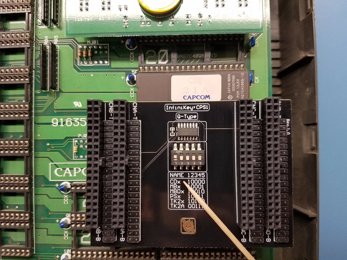 Undamned InfiniKey-CPS1-Q Set by UD Game Tech - Paradise Arcade Shop