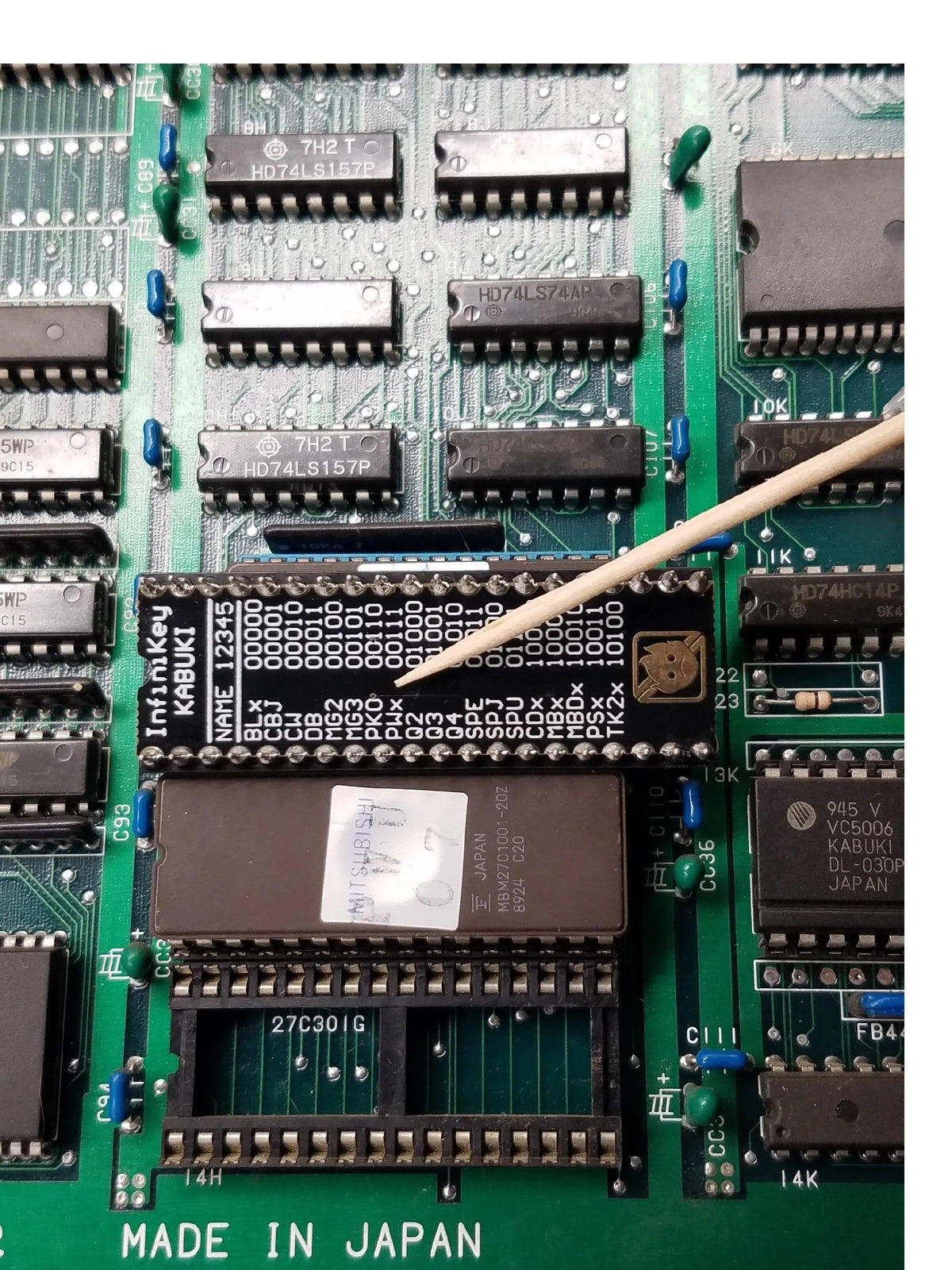 Undamned InfiniKey-Kabuki Encryption Key PCB | Paradise Arcade
