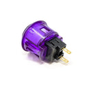 Sanwa OBSC-24 Snap-in Button - Clear Violet Sanwa