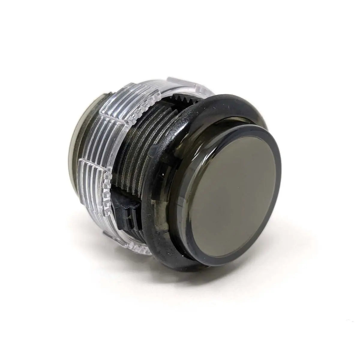 Samducksa SDB-203C Silent 30mm Pushbutton Clear | Paradise Arcade