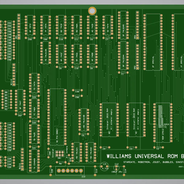 うゆ 80sBits Williams Universal ROM Board Multi-Game | Paradise Arcade