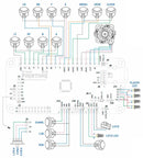 Brook XB Fighting Board (Xbox Series X/S, Xbox One, Xbox 360, Xbox Original, and PC) Brook