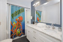 Piranha Shower Curtain Printify