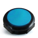 Big Blue/Black 90mm LED Pushbutton Paradise Arcade