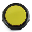 Big Yellow/Black 90mm LED Pushbutton Paradise Arcade
