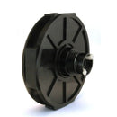 Big Yellow/Black 90mm LED Pushbutton Paradise Arcade