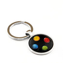 Black Xbox Button Pad Keychain Paradise Arcade