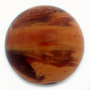 Butteroj Caramel Brown Marble 38 mm Ball Top Butteroj