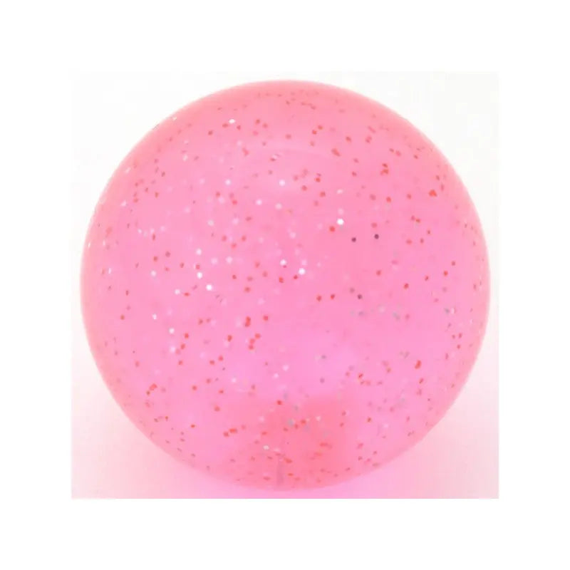 Butteroj Pink Glitter 38mm ball tops Butteroj