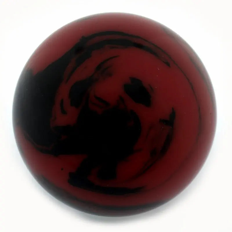 Butteroj Red & Black Marble 38 mm Ball Top