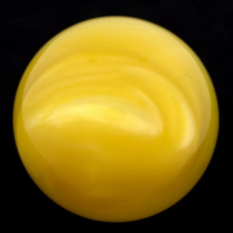 Butteroj Yellow Butter Pearl 38 mm Ball Top