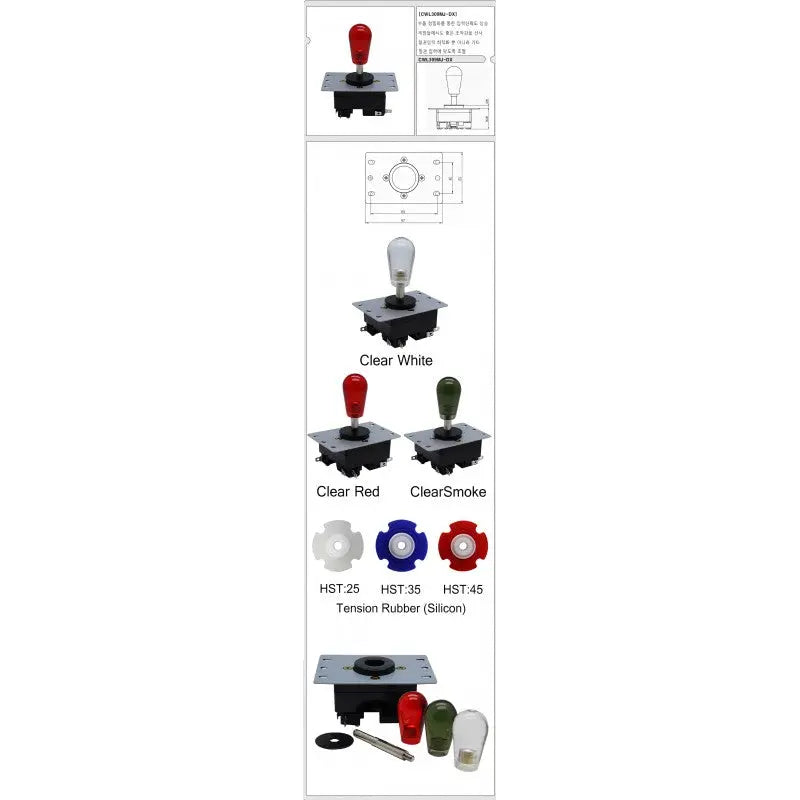 JOYSTICK CROWN / Samducksa CWL 303MJ DX ST35 Crazy Dongpal Transparent Clear EUR 49,95 FR JOYSTICK CROWN / Samducksa CWL 303MJ DX ST35 Crazy Dongpal Transparent Clear EUR 49,95 FR