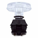 CROWN / SAMDUCKSA SDB-202C-Silent 30 mm Screw-in button - Clear Red Samducksa