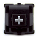 CROWN / SAMDUCKSA SDB-202C-Silent 30 mm Screw-in button - Clear Blue Samducksa