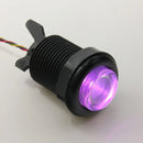 iL PSL-L Concave Button - Black & Clear White Plunger Industrias Lorenzo, S.A.