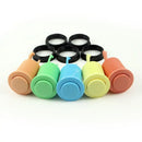 iL PSL-L-CV Convex Button - Pastel Yellow Industrias Lorenzo, S.A.