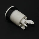 iL PSL-L-CV Convex Button - White Industrias Lorenzo, S.A.