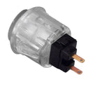 Jyuee Ang G101CL-PC 24 mm Snap-in Button - Clear White Jyuee Ang