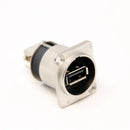 Neutrik NAUSB-W Panel Mount Silver Paradise Arcade Shop